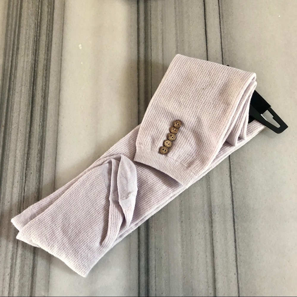Urban Outfitters Thigh High Lavender/Silver Socks